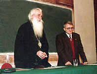 Митрополит Питирим на семинаре "Наука и культура"